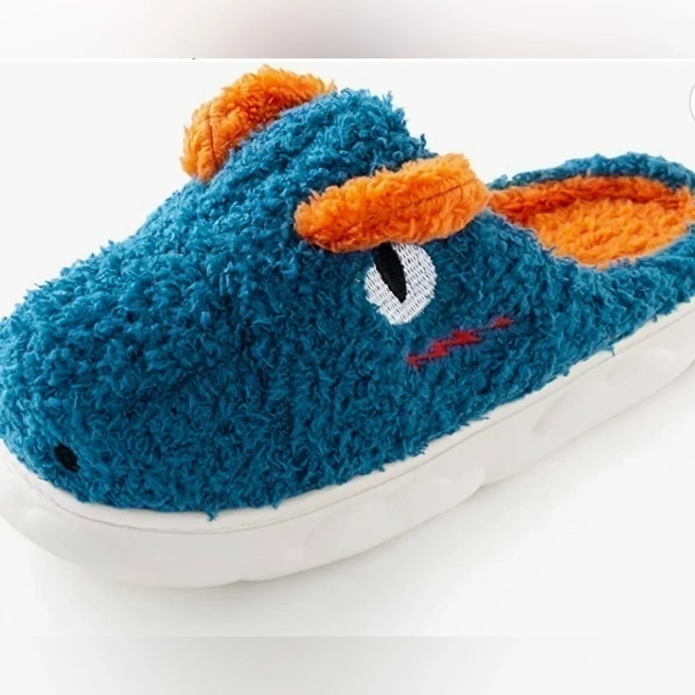Kids Animal Fuzzy House Slippers
